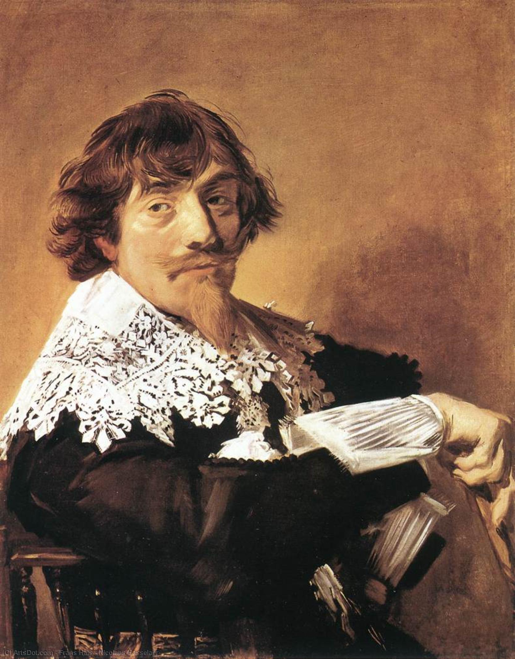 Wikioo.org - The Encyclopedia of Fine Arts - Painting, Artwork by Frans Hals - Nicolaes Hasselaer