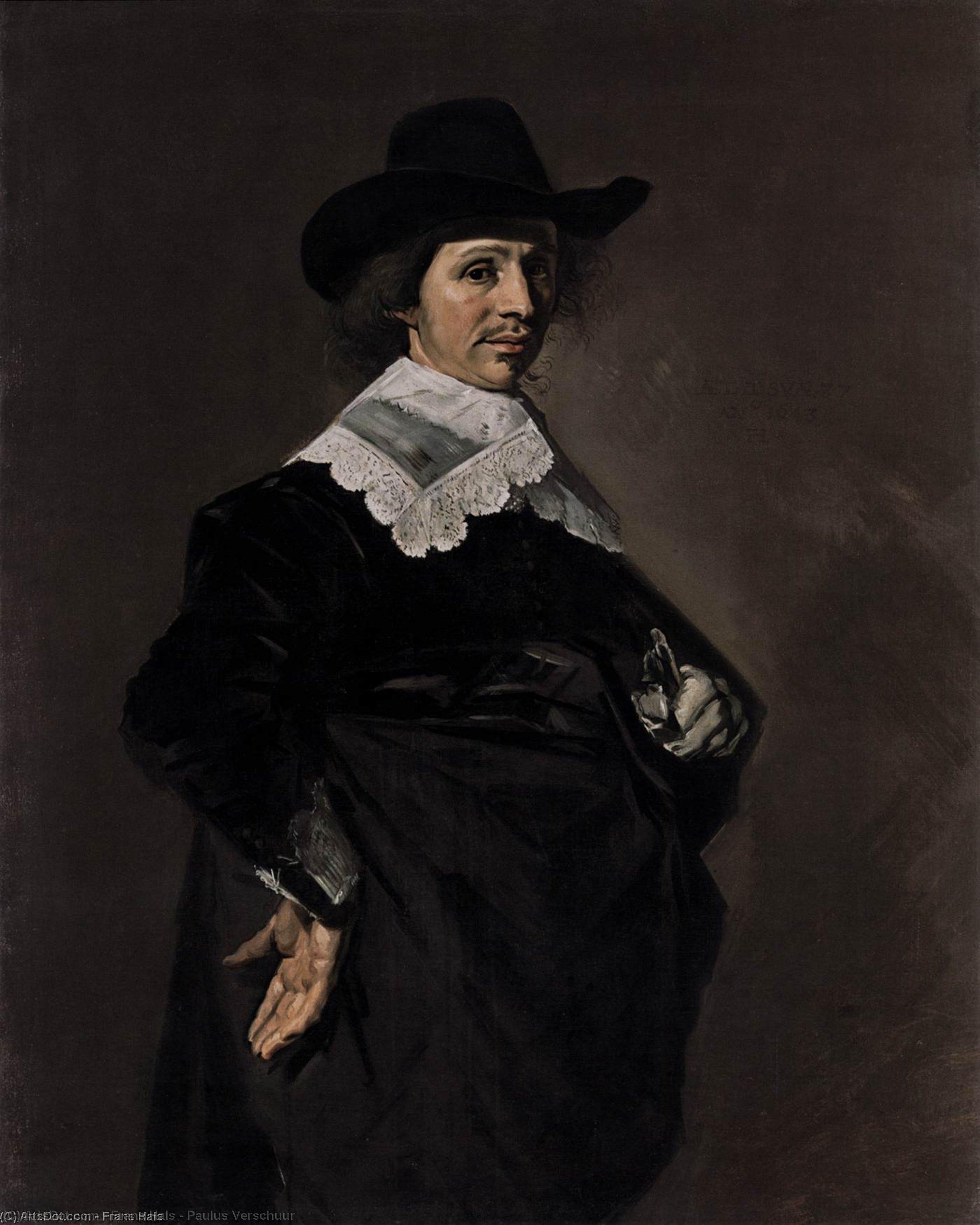 Wikioo.org - The Encyclopedia of Fine Arts - Painting, Artwork by Frans Hals - Paulus Verschuur