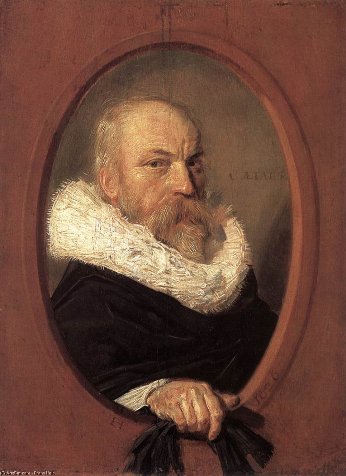 Wikioo.org - The Encyclopedia of Fine Arts - Painting, Artwork by Frans Hals - Petrus Scriverius