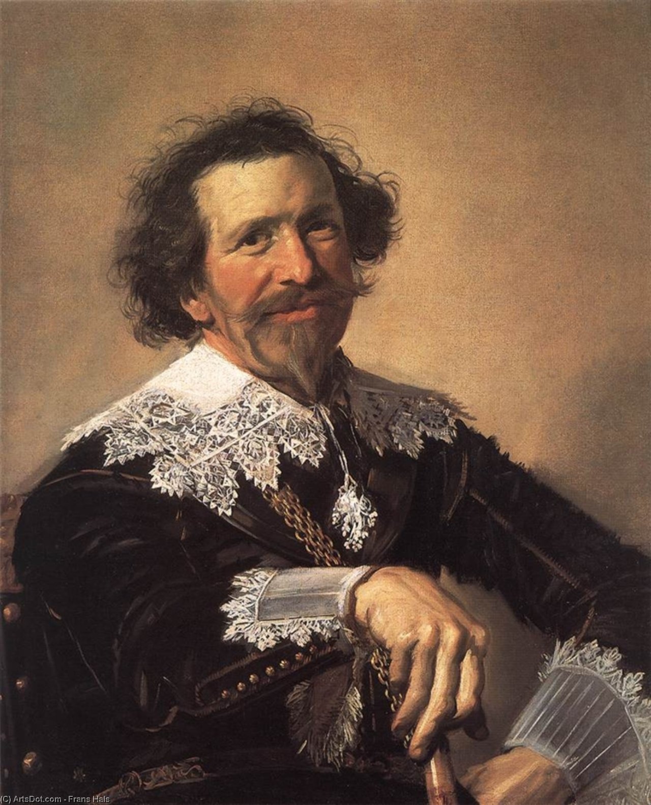 Wikioo.org - The Encyclopedia of Fine Arts - Painting, Artwork by Frans Hals - Pieter van den Broecke