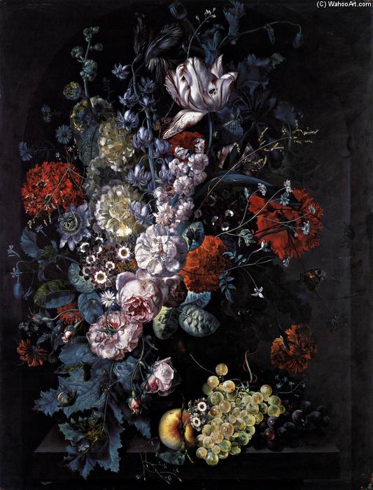 Wikioo.org – La Enciclopedia de las Bellas Artes - Pintura, Obras de arte de Margareta Haverman - a jarrón de las flores