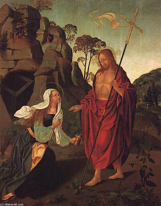 Wikioo.org - The Encyclopedia of Fine Arts - Painting, Artwork by Francisco Henriques - Apparition of Christ to Magdalen