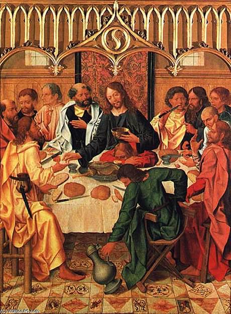 Wikioo.org - The Encyclopedia of Fine Arts - Painting, Artwork by Francisco Henriques - The Last Supper