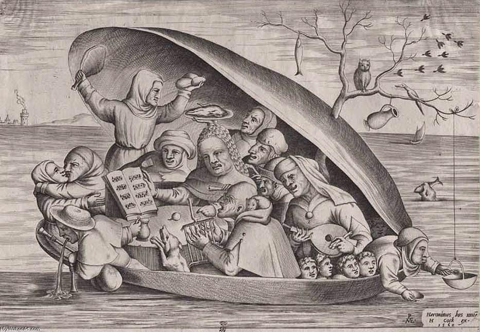 WikiOO.org - Enciklopedija likovnih umjetnosti - Slikarstvo, umjetnička djela Pieter Van Der Heyden - The Sailing Scale