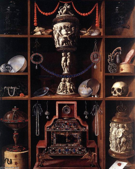 Wikioo.org – L'Enciclopedia delle Belle Arti - Pittura, Opere di Johann Georg Hinz - Gabinetto di curiosità