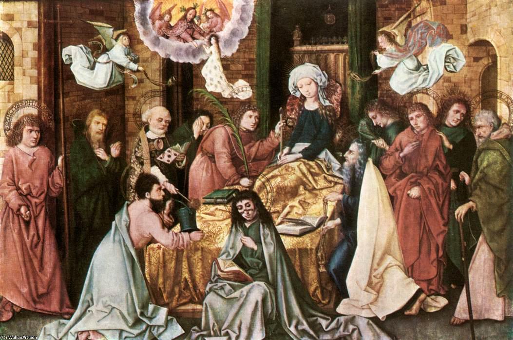 WikiOO.org - Encyclopedia of Fine Arts - Lukisan, Artwork Hans Holbein The Elder - Death of the Virgin