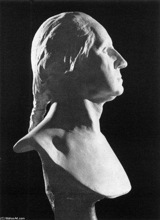 WikiOO.org - Enciclopedia of Fine Arts - Pictura, lucrări de artă Jean Antoine Houdon - Bust of George Washington