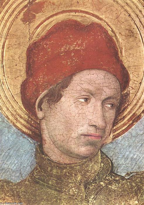WikiOO.org - Encyclopedia of Fine Arts - Lukisan, Artwork Jaume Huguet - Triptych of Saint George (detail)
