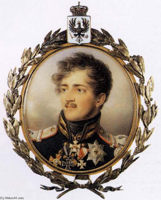 WikiOO.org - Encyclopedia of Fine Arts - Lukisan, Artwork Jean Baptist Isabey - Prince August of Prussia