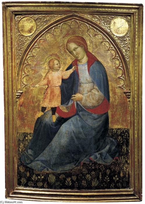 Wikioo.org - The Encyclopedia of Fine Arts - Painting, Artwork by Jacobello Del Fiore - Madonna and Child