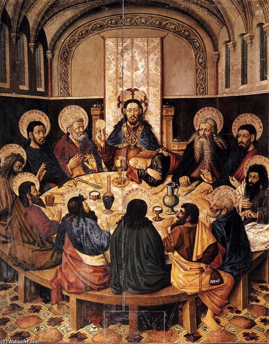 Wikioo.org - The Encyclopedia of Fine Arts - Painting, Artwork by Jaume Baço Jacomart - The Last Supper