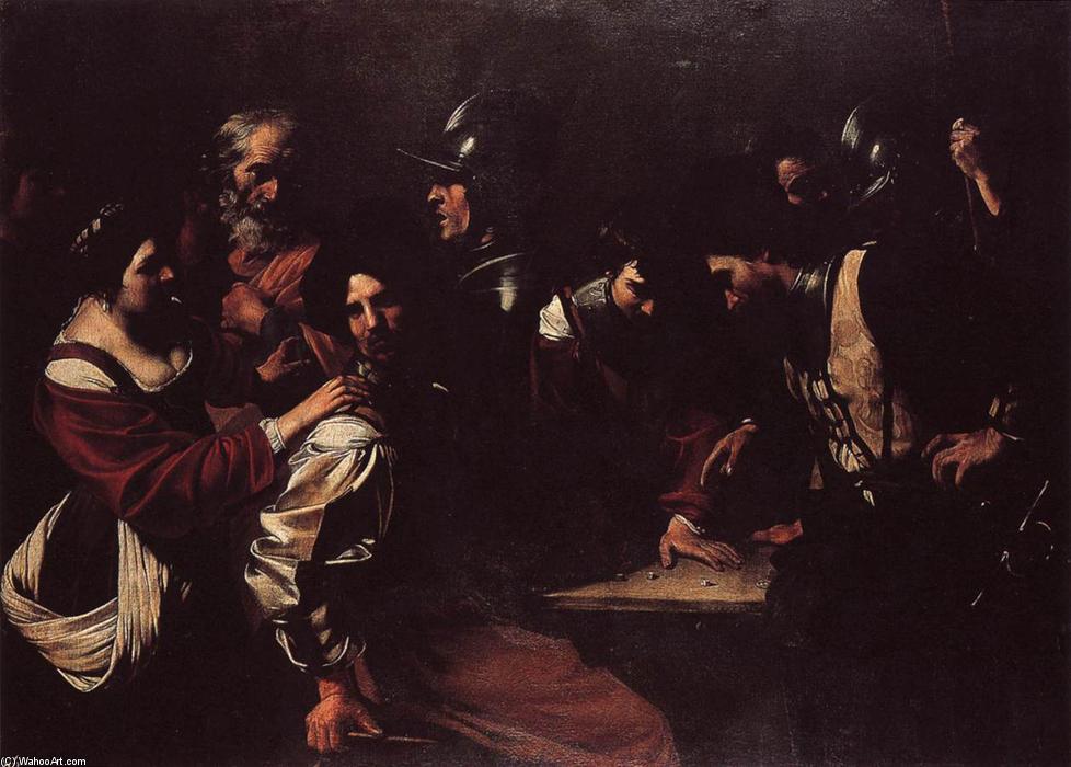 WikiOO.org - Encyclopedia of Fine Arts - Malba, Artwork Bartolomeo Manfredi - The Denial of St Peter