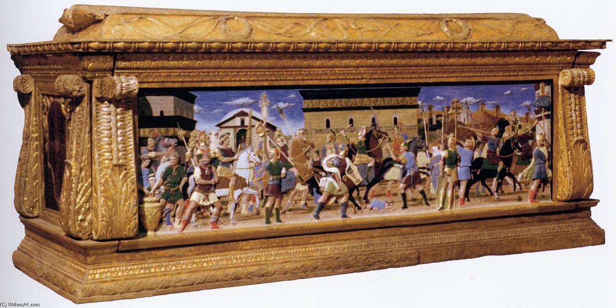 WikiOO.org - Encyclopedia of Fine Arts - Schilderen, Artwork Andrea Mantegna - Chest of Paola Gonzaga