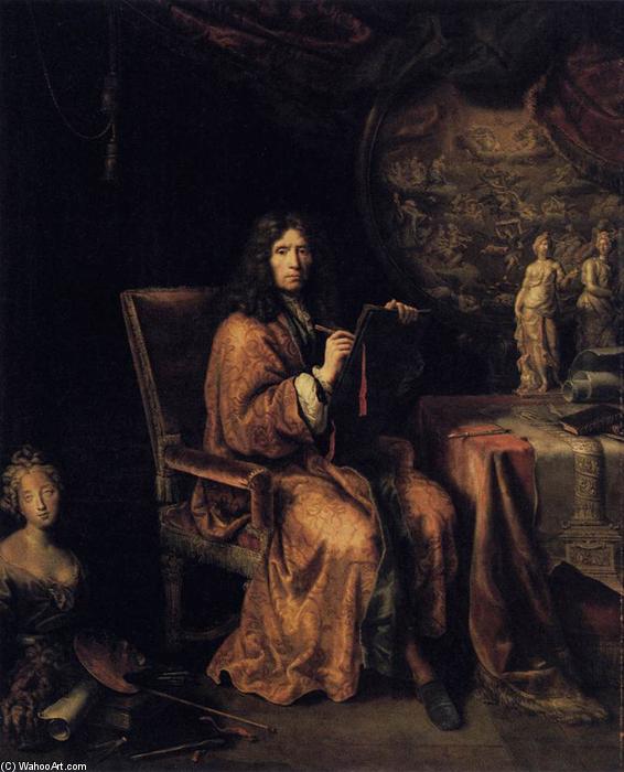 Wikioo.org - The Encyclopedia of Fine Arts - Painting, Artwork by Pierre Mignard - Self-Portrait