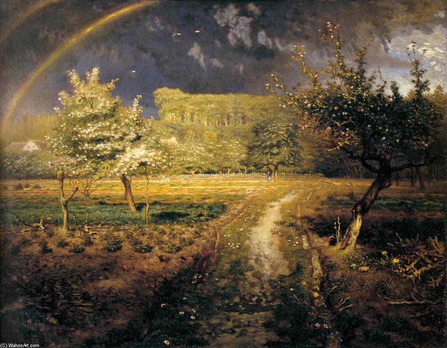 Wikioo.org - The Encyclopedia of Fine Arts - Painting, Artwork by Jean-François Millet - Spring