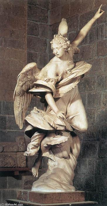 Wikioo.org – La Enciclopedia de las Bellas Artes - Pintura, Obras de arte de Francesco Mochi - ángel de Anunciación