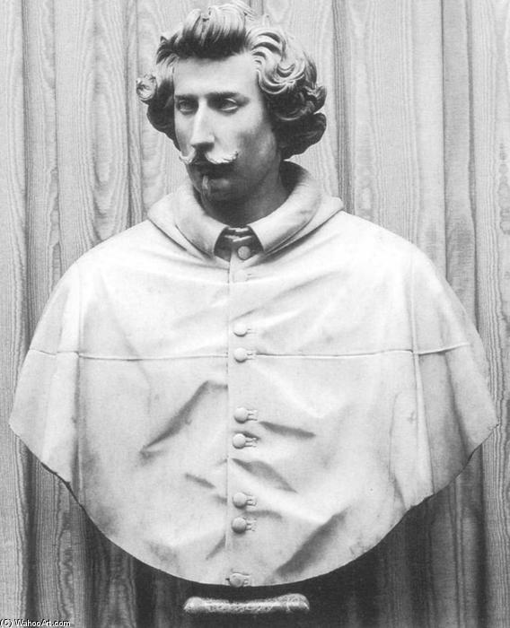 WikiOO.org - Encyclopedia of Fine Arts - Malba, Artwork Francesco Mochi - Bust of Cardinal Antonio Barberini