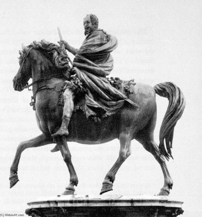 Wikioo.org - The Encyclopedia of Fine Arts - Painting, Artwork by Francesco Mochi - Equestrian Statue of Ranuccio Farnese