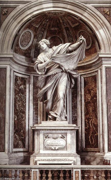 WikiOO.org - Enciclopedia of Fine Arts - Pictura, lucrări de artă Francesco Mochi - St Veronica