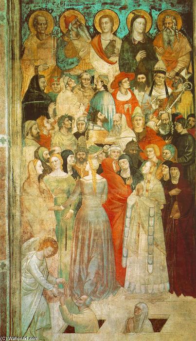 Wikioo.org - Bách khoa toàn thư về mỹ thuật - Vẽ tranh, Tác phẩm nghệ thuật Nardo Leonardo Di Cione - Last Judgment (detail)