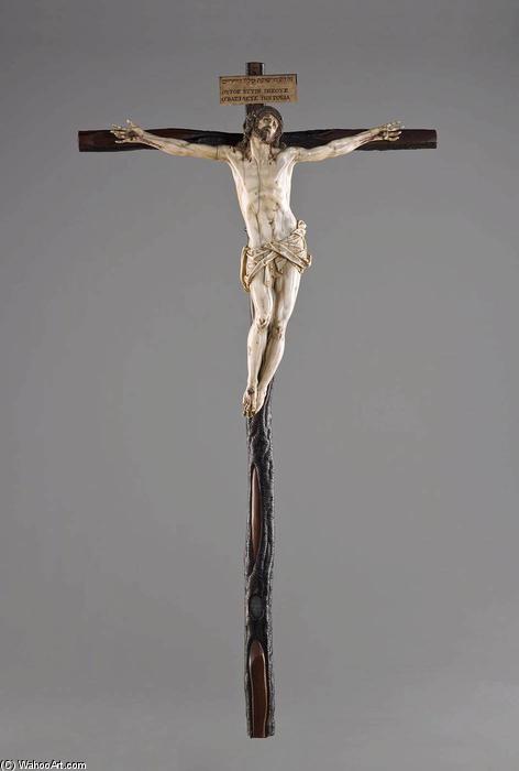 WikiOO.org - Encyclopedia of Fine Arts - Maľba, Artwork Gaspar Núñez Delgado - Crucifix