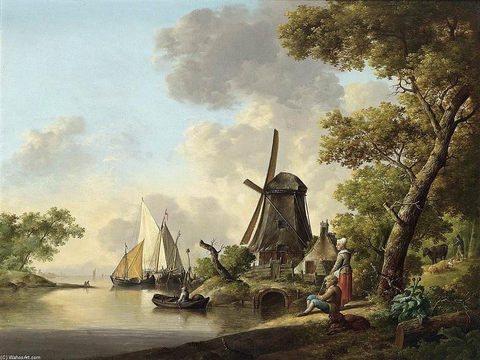 Wikioo.org - The Encyclopedia of Fine Arts - Painting, Artwork by Jan Van Os - Summer Landscape