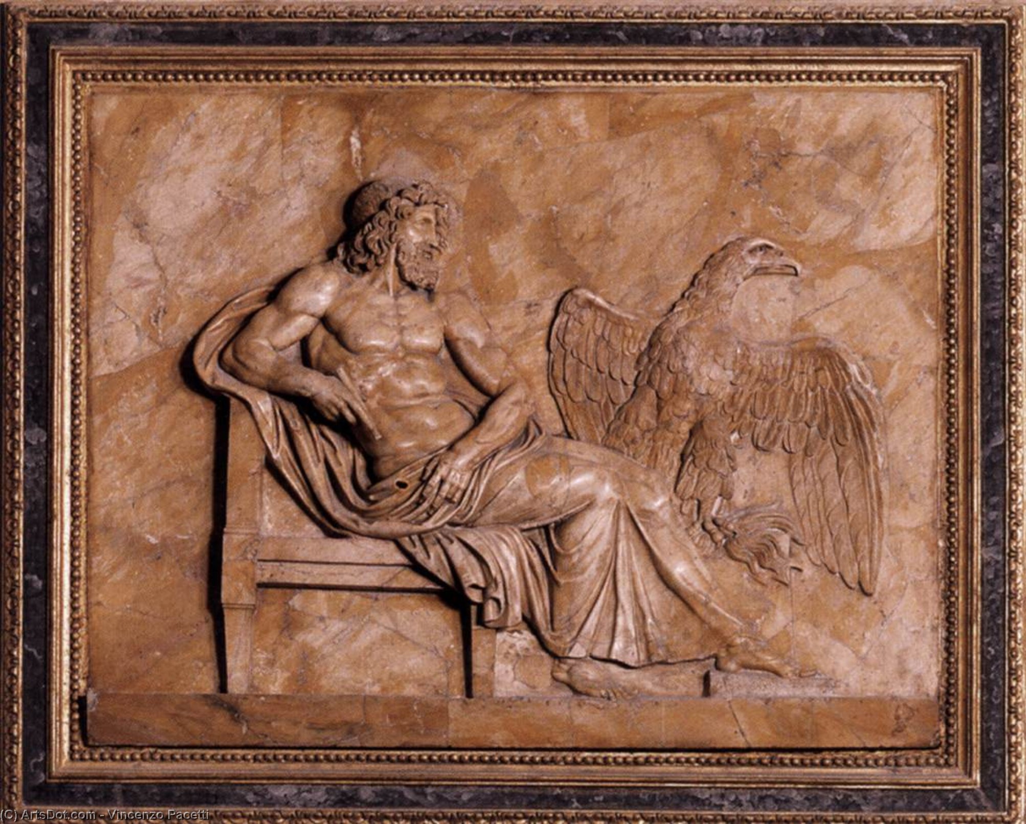 WikiOO.org - Encyclopedia of Fine Arts - Maľba, Artwork Vincenzo Pacetti - Jupiter