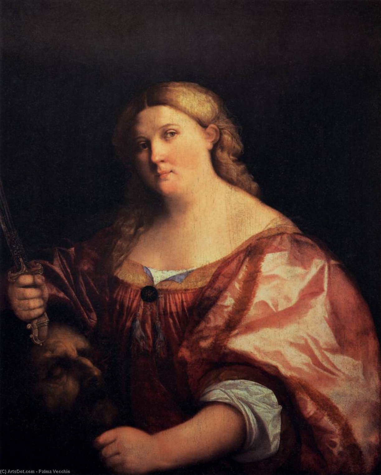 Wikioo.org – L'Enciclopedia delle Belle Arti - Pittura, Opere di Palma Vecchio - Judith