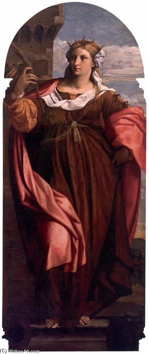 WikiOO.org - Enciklopedija likovnih umjetnosti - Slikarstvo, umjetnička djela Palma Vecchio - Polyptych of St Barbara (central panel)