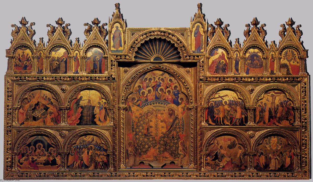 WikiOO.org - אנציקלופדיה לאמנויות יפות - ציור, יצירות אמנות Paolo Veneziano - Polyptych