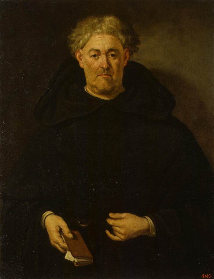 WikiOO.org - Encyclopedia of Fine Arts - Målning, konstverk Juan De Pareja - Portrait of a Monk