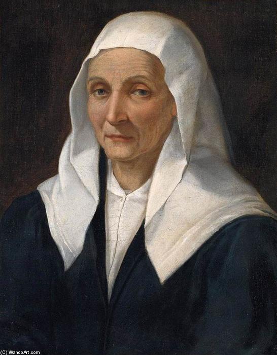 Wikioo.org - The Encyclopedia of Fine Arts - Painting, Artwork by Bartolomeo Passarotti - Portrait of an Old Woman