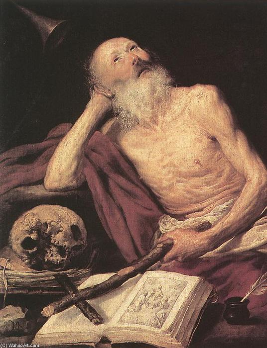 Wikioo.org - The Encyclopedia of Fine Arts - Painting, Artwork by Antonio De Pereda - St Jerome