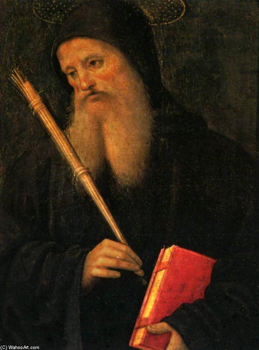 Wikioo.org - The Encyclopedia of Fine Arts - Painting, Artwork by Vannucci Pietro (Le Perugin) - Saint Benedict