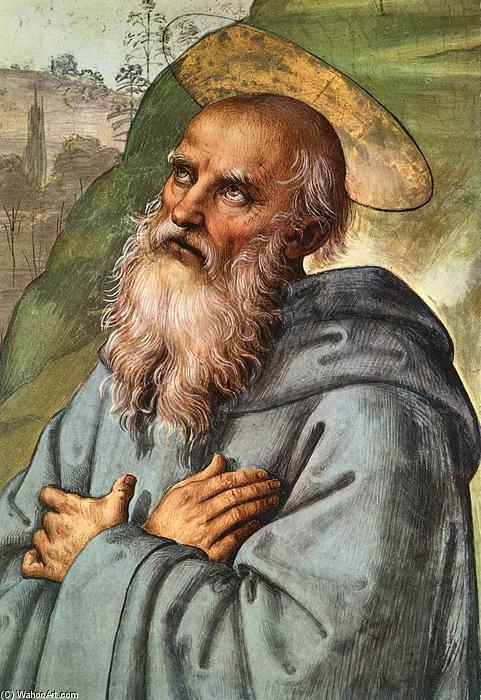 WikiOO.org - Encyclopedia of Fine Arts - Lukisan, Artwork Vannucci Pietro (Le Perugin) - The Pazzi Crucifixion (detail) (8)