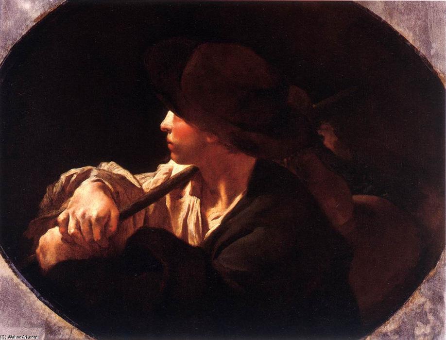 Wikioo.org – L'Enciclopedia delle Belle Arti - Pittura, Opere di Giovanni Battista Piazzetta - Shepherd Boy