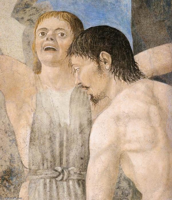 Wikioo.org - The Encyclopedia of Fine Arts - Painting, Artwork by Piero Della Francesca - 1. Death of Adam (detail) (19)