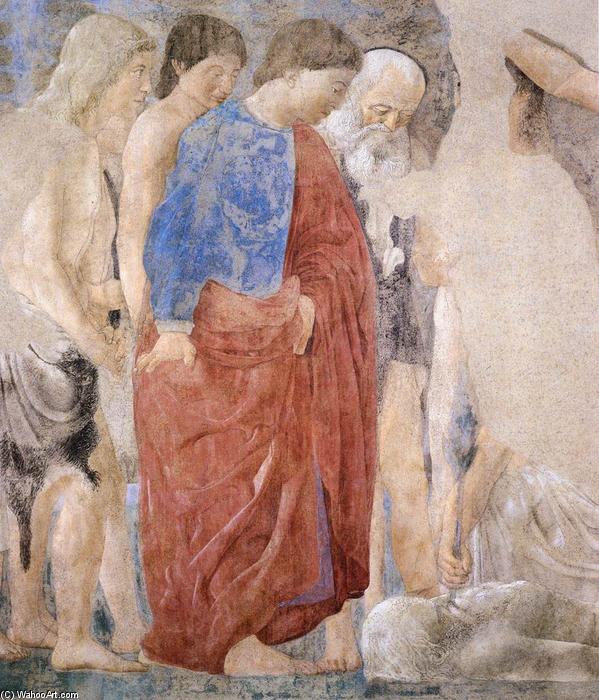 WikiOO.org – 美術百科全書 - 繪畫，作品 Piero Della Francesca - 1  死亡  的  亚当  详细  20