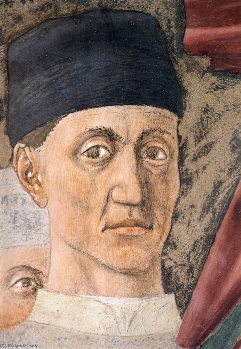WikiOO.org - Encyclopedia of Fine Arts - Maleri, Artwork Piero Della Francesca - 2b. Meeting between the Queen of Sheba and King Solomon (13)