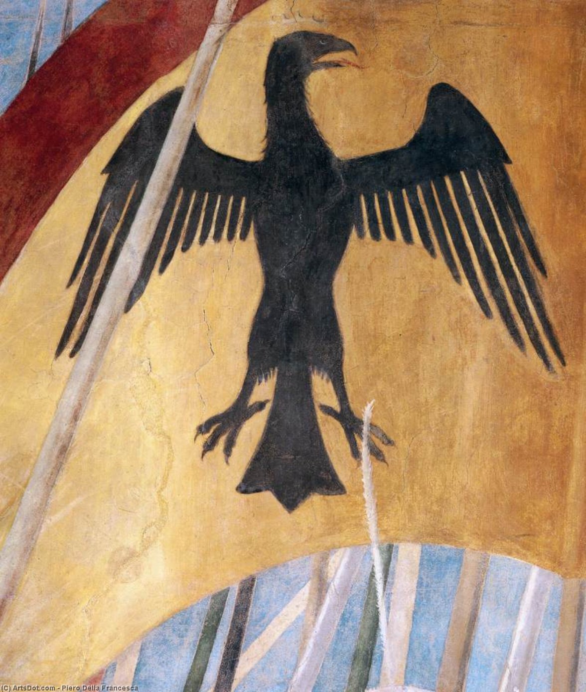 WikiOO.org - Εγκυκλοπαίδεια Καλών Τεχνών - Ζωγραφική, έργα τέχνης Piero Della Francesca - 5. Constantine's Victory over Maxentius (detail) (20)