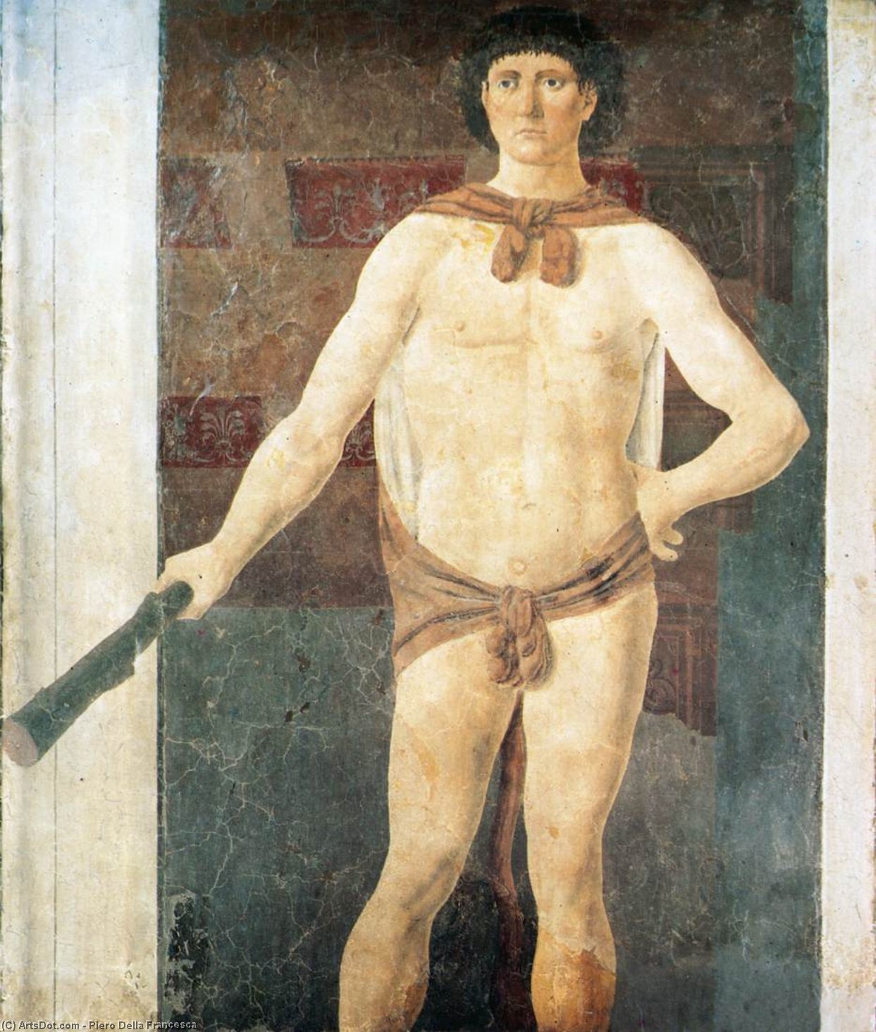 WikiOO.org - Enciklopedija dailės - Tapyba, meno kuriniai Piero Della Francesca - Hercules