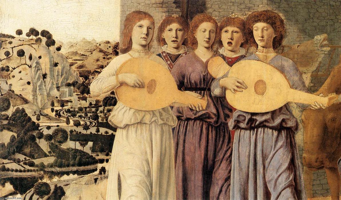 WikiOO.org - Encyclopedia of Fine Arts - Maľba, Artwork Piero Della Francesca - Nativity (detail)