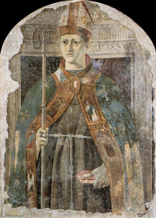 Wikioo.org - The Encyclopedia of Fine Arts - Painting, Artwork by Piero Della Francesca - St Ludovico