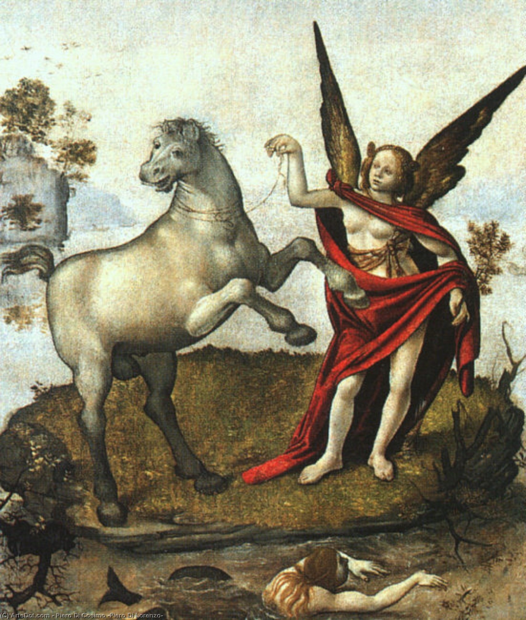 Wikioo.org - The Encyclopedia of Fine Arts - Painting, Artwork by Piero Di Cosimo (Piero Di Lorenzo) - Allegory