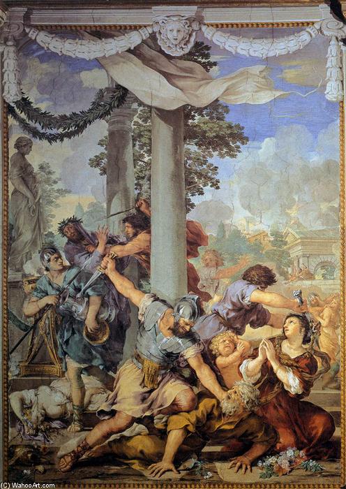 Wikioo.org - The Encyclopedia of Fine Arts - Painting, Artwork by Pietro Da Cortona - The Age of Iron