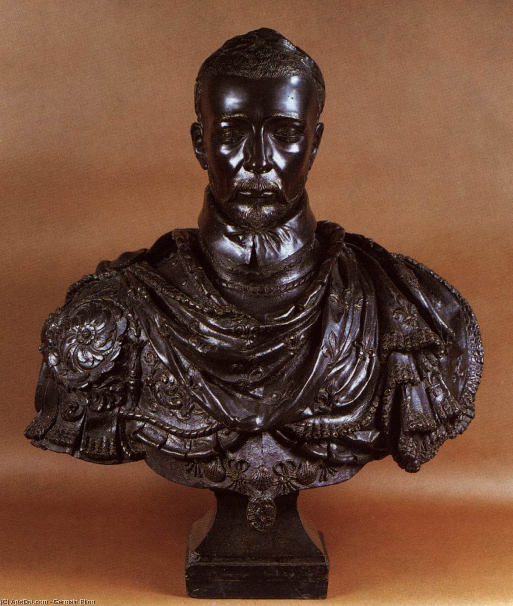 WikiOO.org - Encyclopedia of Fine Arts - Malba, Artwork Germain Pilon - Charles IX of France
