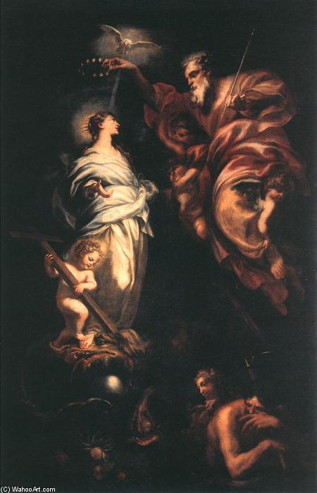 Wikioo.org - The Encyclopedia of Fine Arts - Painting, Artwork by Domenico Piola - Immaculate Conception