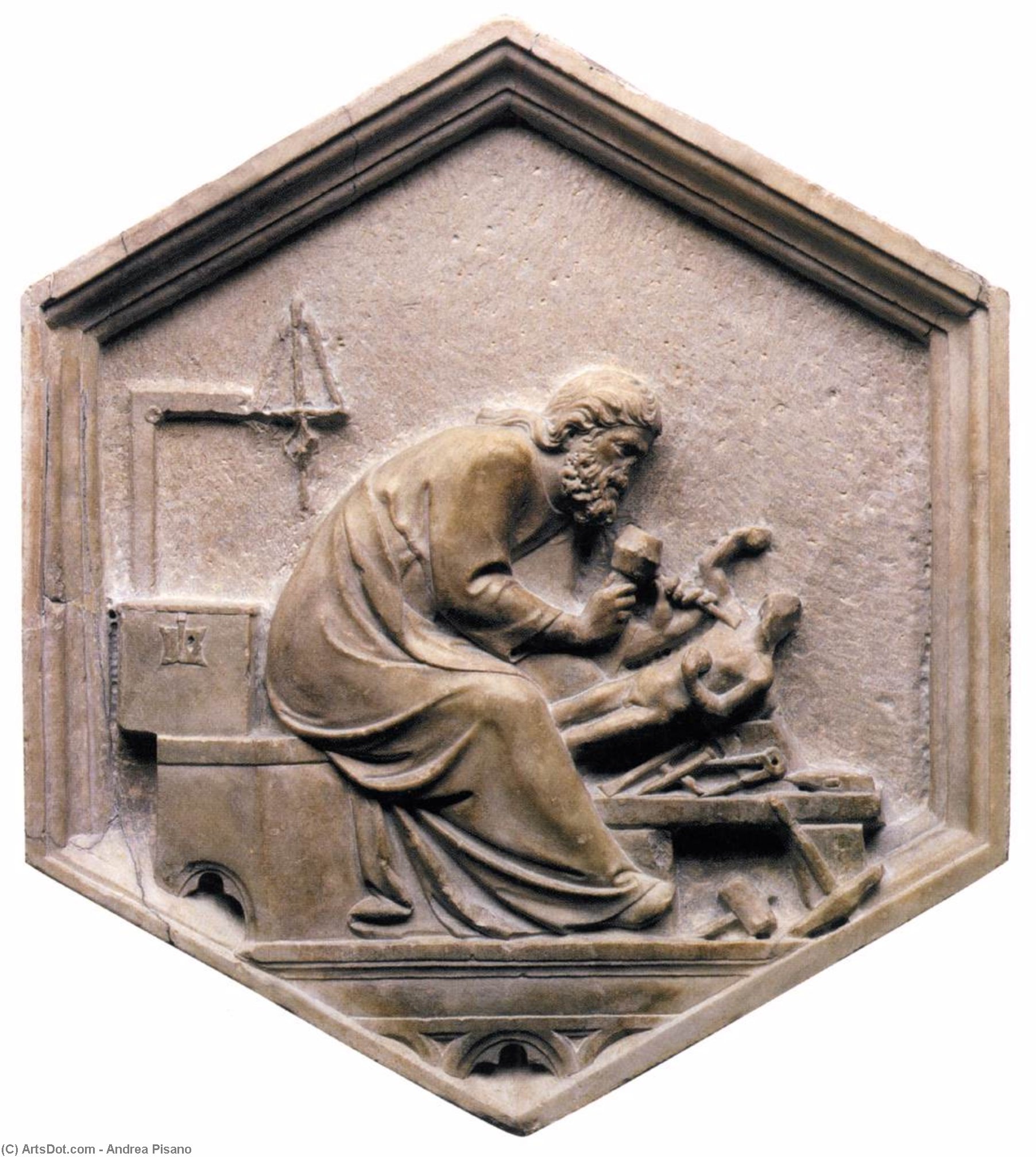 WikiOO.org - Enciklopedija likovnih umjetnosti - Slikarstvo, umjetnička djela Andrea Pisano - Sculpture