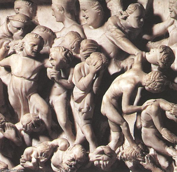 WikiOO.org - Encyclopedia of Fine Arts - Maleri, Artwork Giovanni Pisano - Last Judgment (detail)