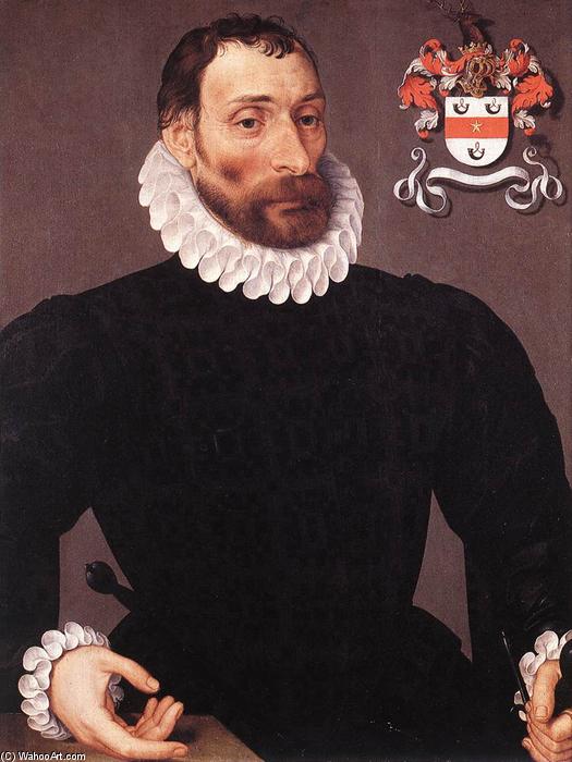 WikiOO.org - Encyclopedia of Fine Arts - Maľba, Artwork Pieter Pourbus - Portrait of Jan Wyts